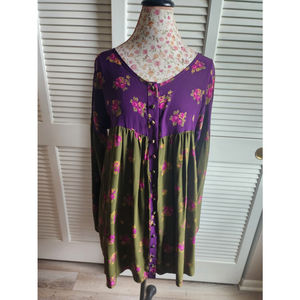 Betsey Johnson vintage silk blouse